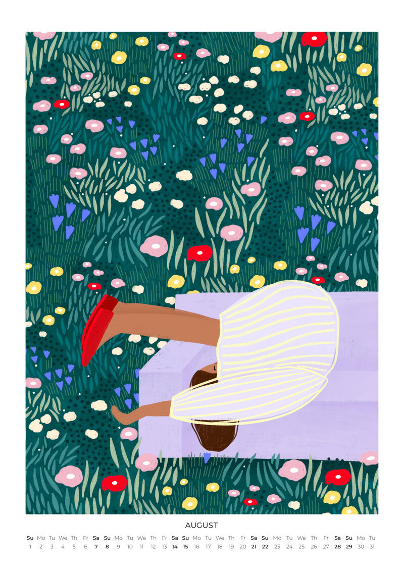 Flowers & Other Stories Calendar 2027 by Bea Müller