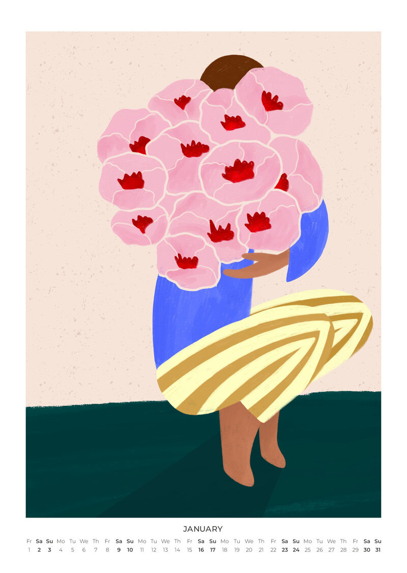 Flowers & Other Stories Calendar 2027 by Bea Müller