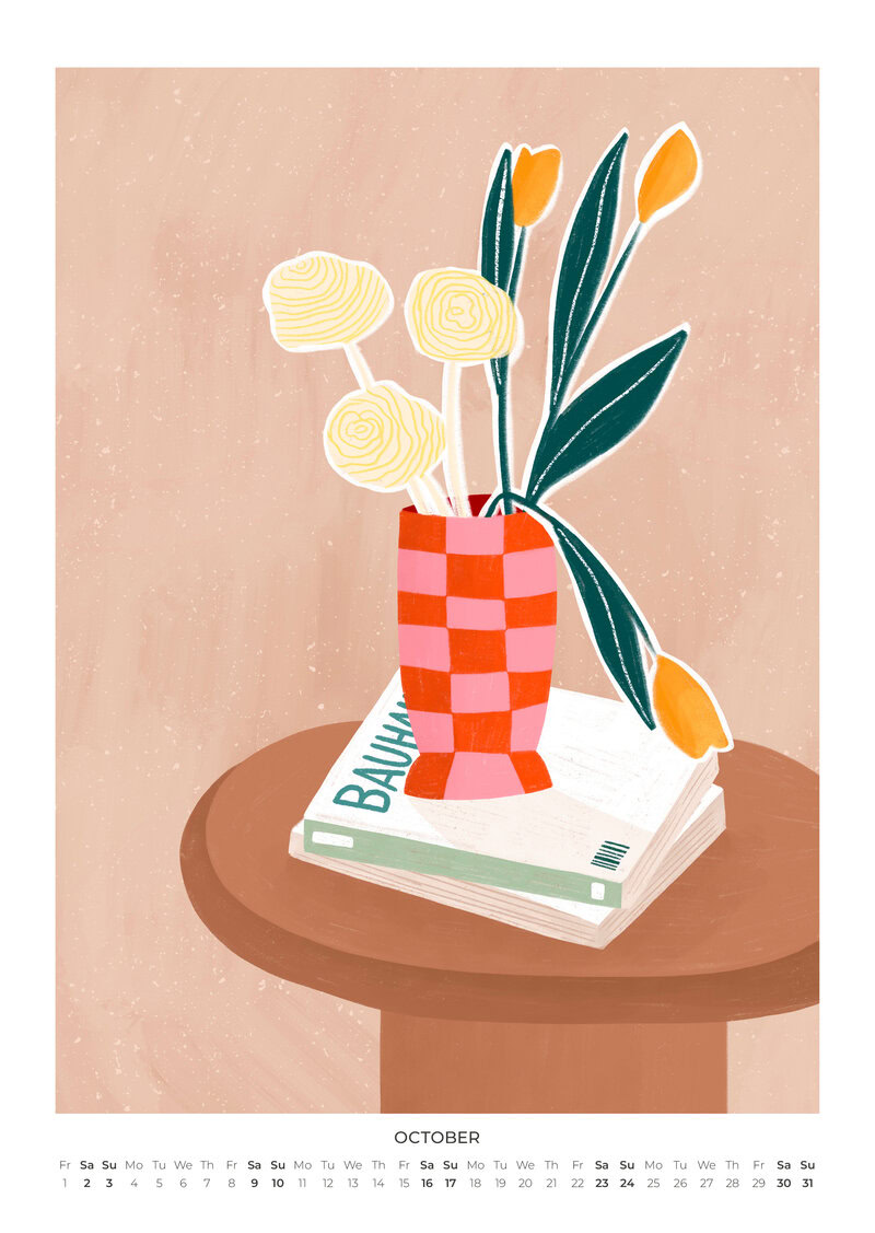 Flowers & Other Stories Calendar 2027 by Bea Müller