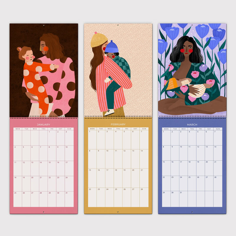 A Year of Motherhood Planner & Organizer 2027 by Bea Müller