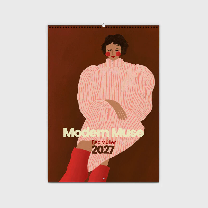 Modern Muse Wall Planner & Organizer 2027 by Bea Müller