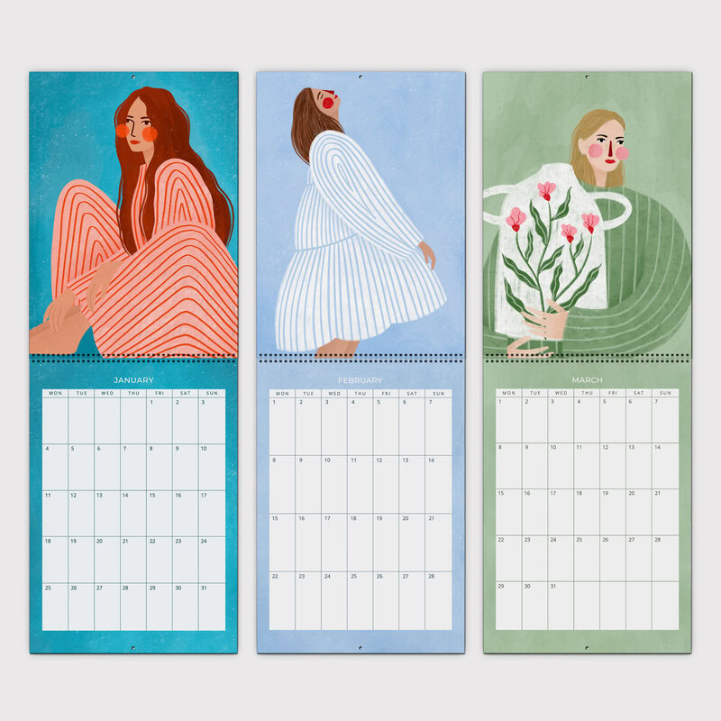 Modern Muse Wall Planner & Organizer 2027 by Bea Müller