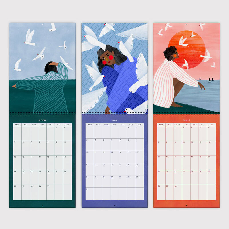 Modern Muse Wall Planner & Organizer 2027 by Bea Müller