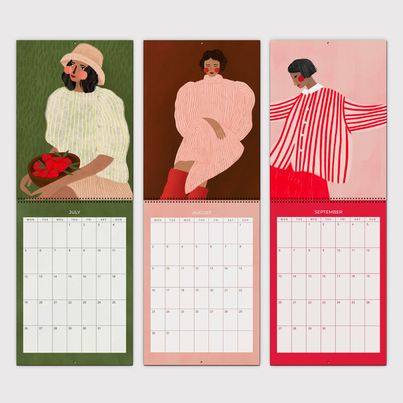 Modern Muse Wall Planner & Organizer 2027 by Bea Müller