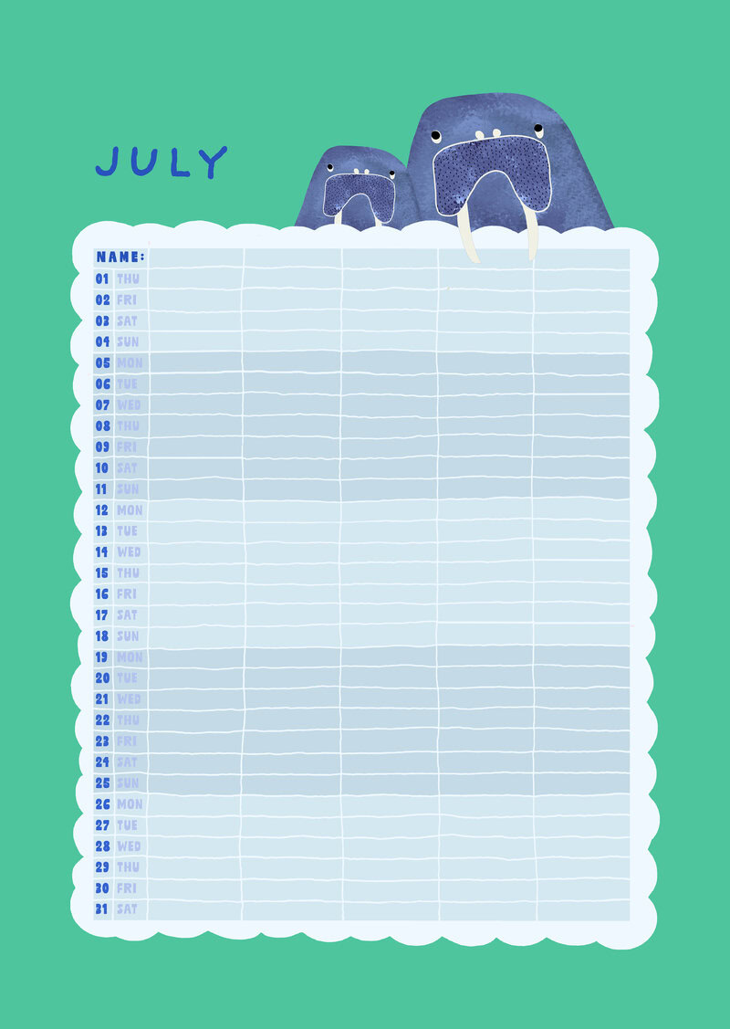 The Soul Hug Club Family Planner 2027 with 5 Columns