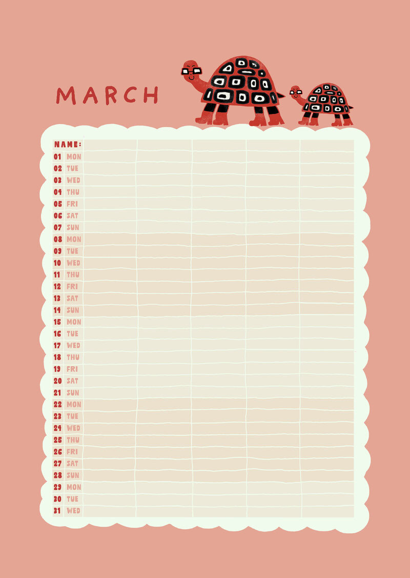 The Soul Hug Club Family Planner 2027 with 5 Columns