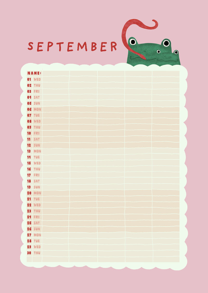 The Soul Hug Club Family Planner 2027 with 5 Columns