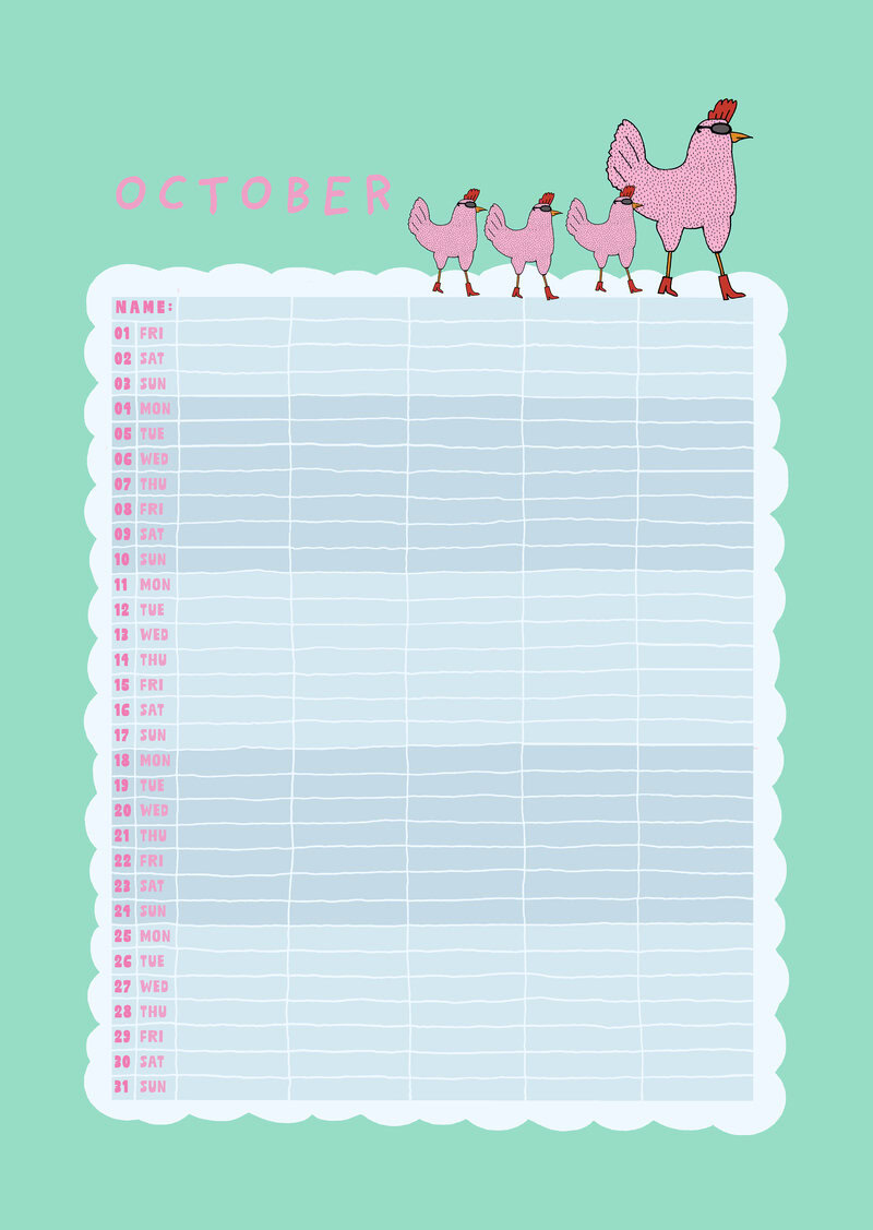 The Soul Hug Club Family Planner 2027 with 5 Columns