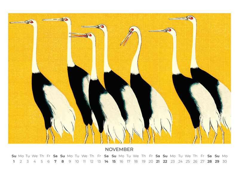 2026 Japanese Art Calendar