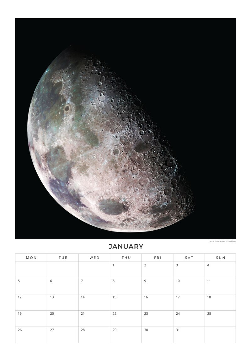 2026 NASA - Galactic Views Calendar