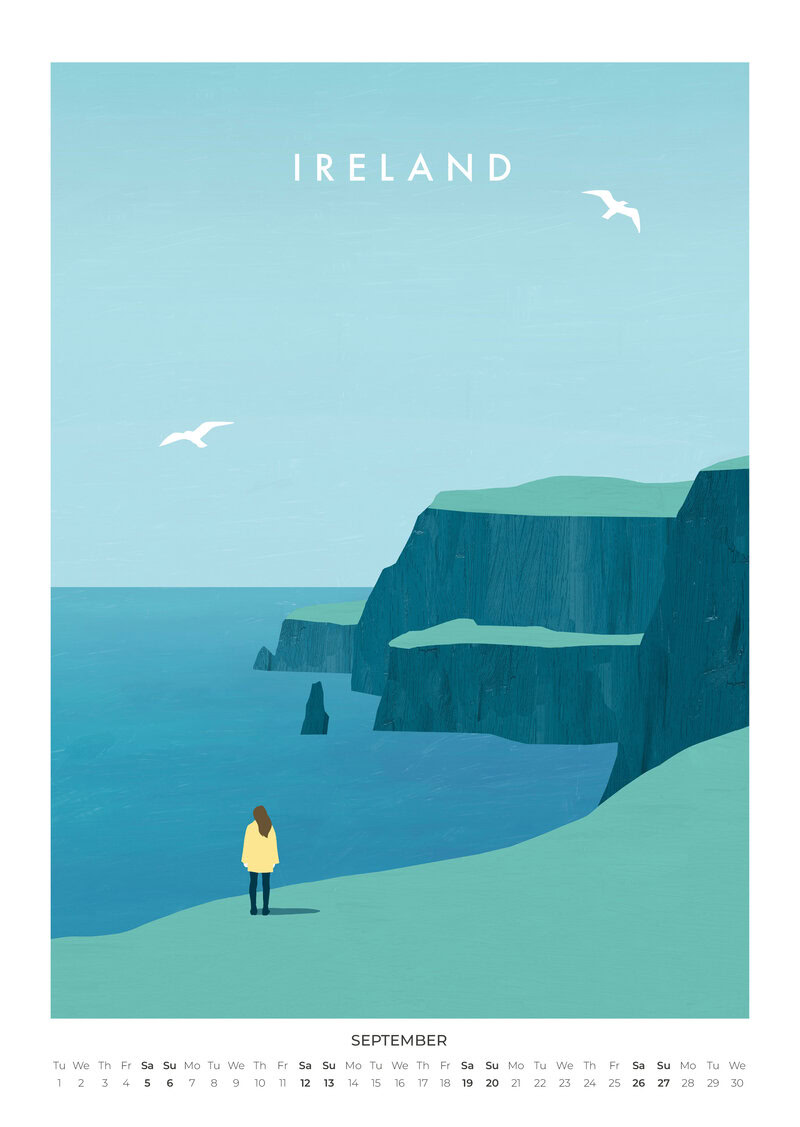 2026 Wanderlust Travel Calendar