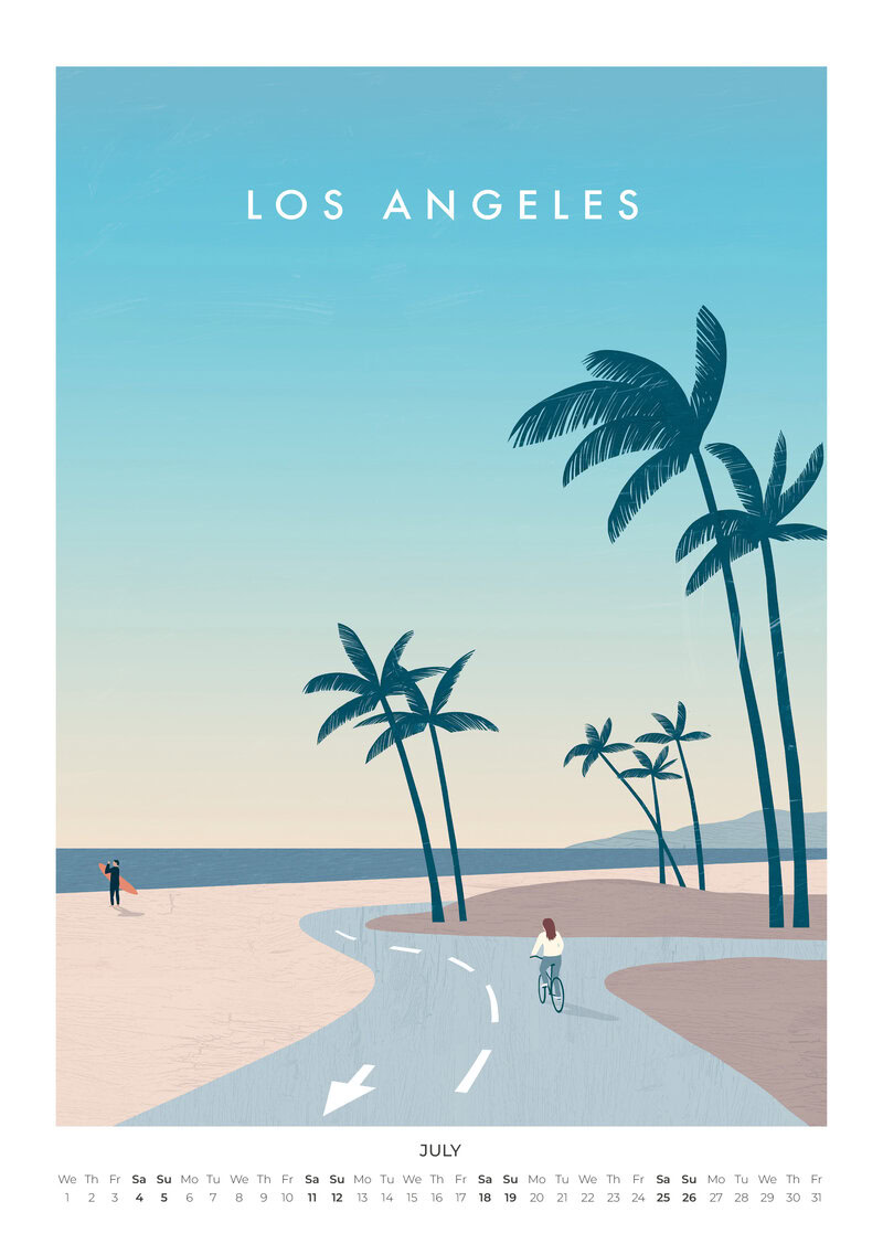 2026 Wanderlust Travel Calendar