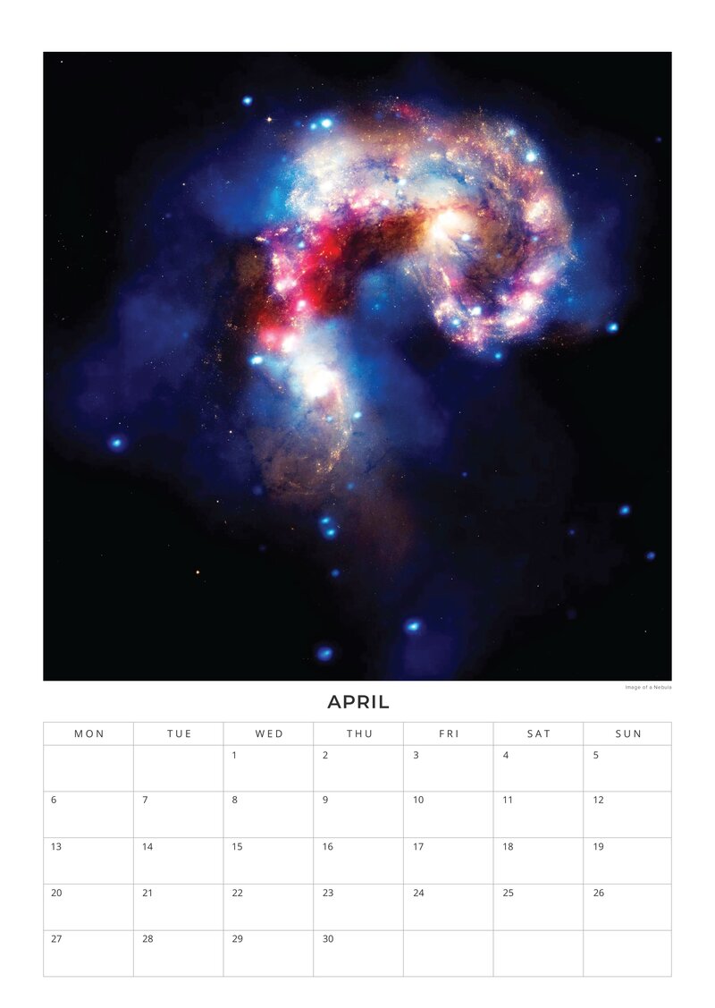 2026 NASA calendar – Space Horizons