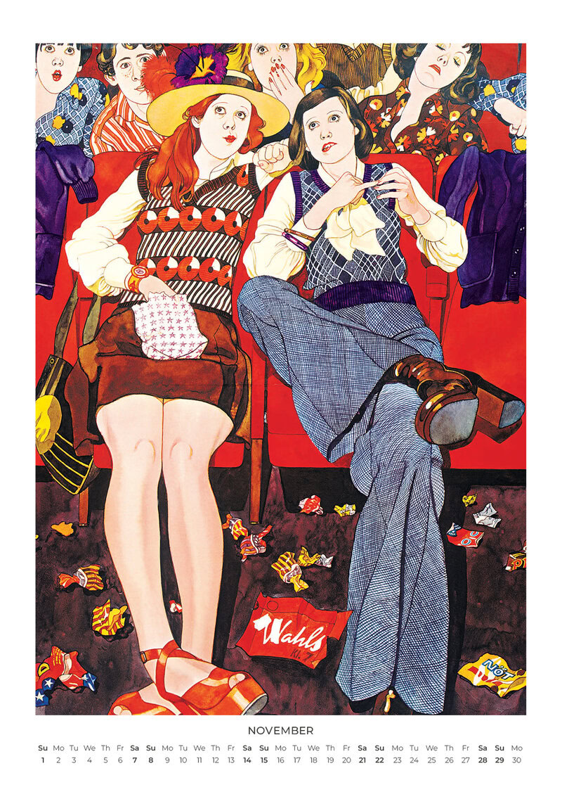 2026 Jane Bark Collection Calendar