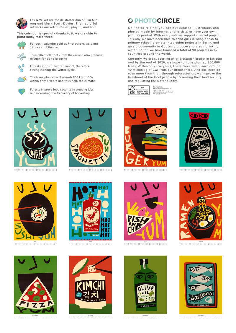 2026 Kitchen Collection Calendar