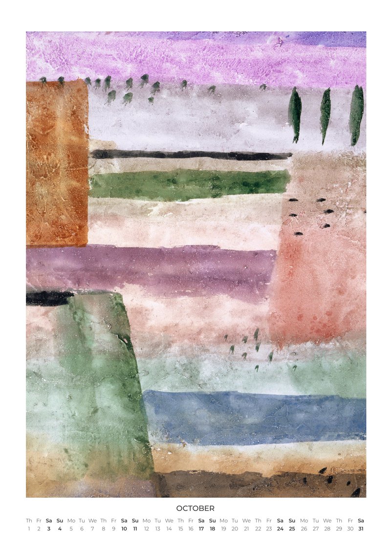 2026 Paul Klee Art Calendar