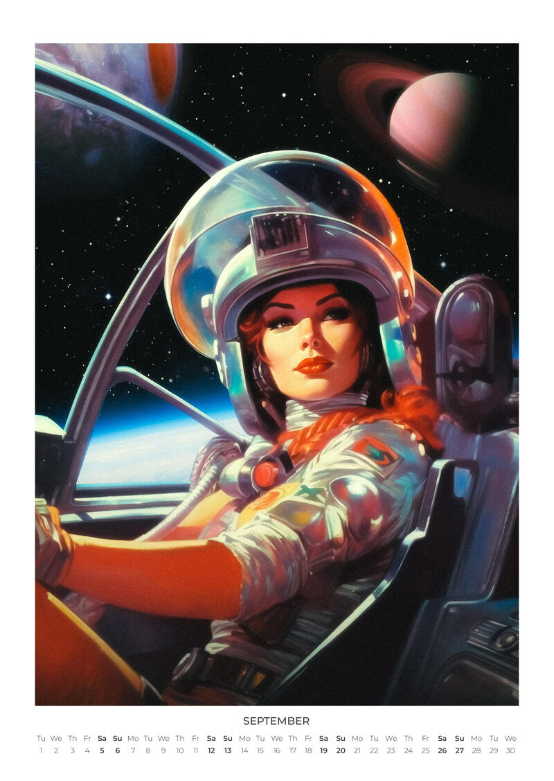2026 Beyond the Milky Way Calendar by Taudalpoi