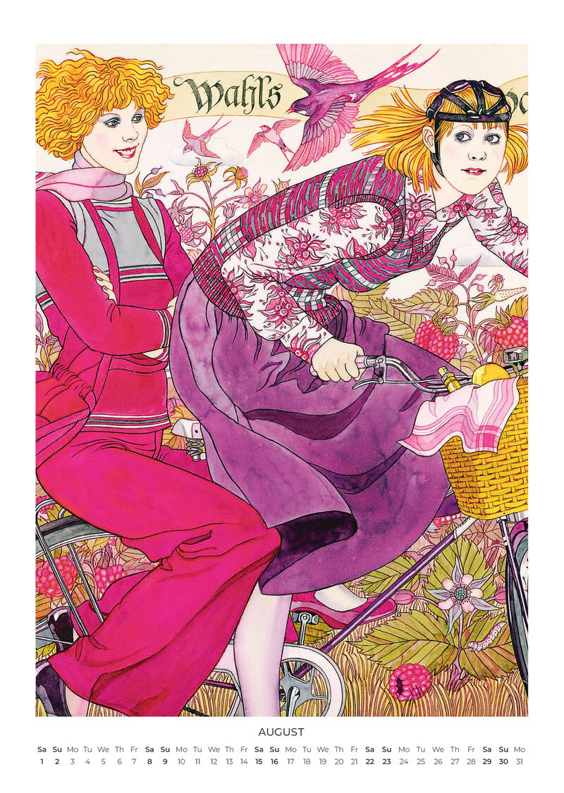 2026 Jane Bark Collection Calendar