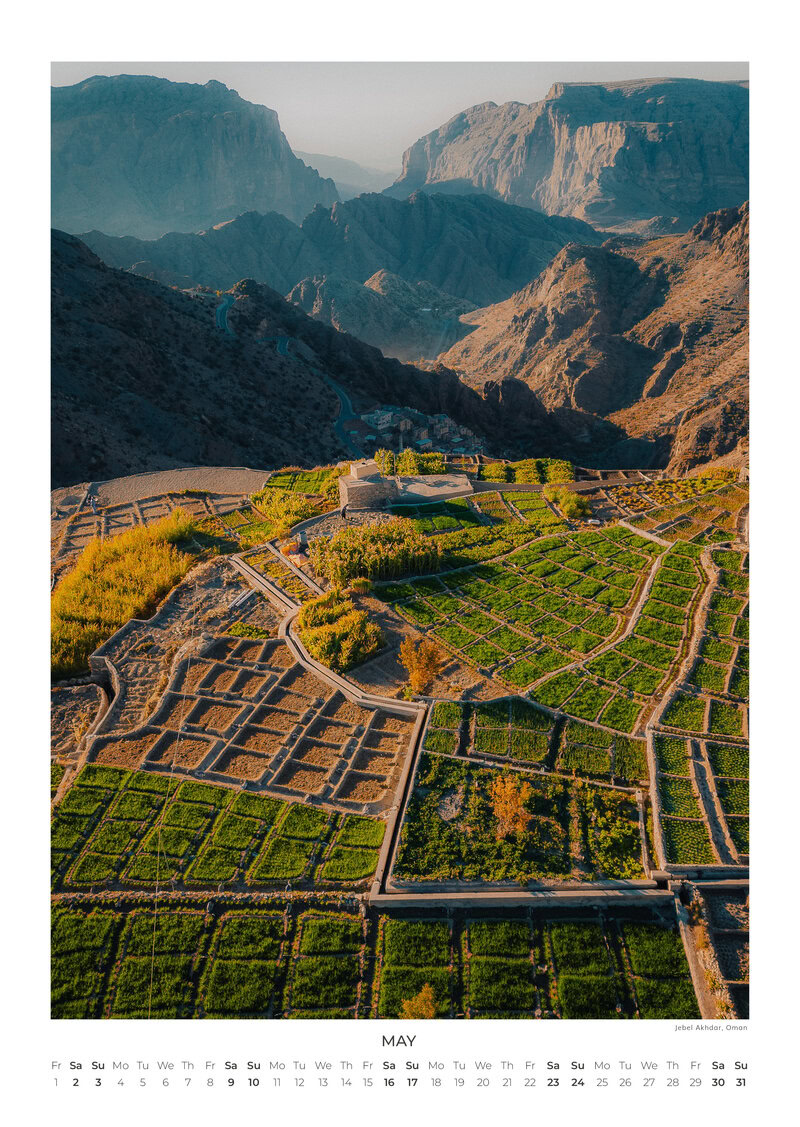 2026 Landscapes from Above Calendar by Lennart Pagel
