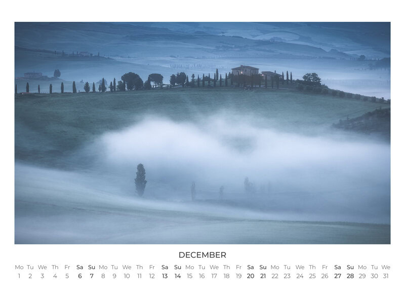Toskana Kalender 2026