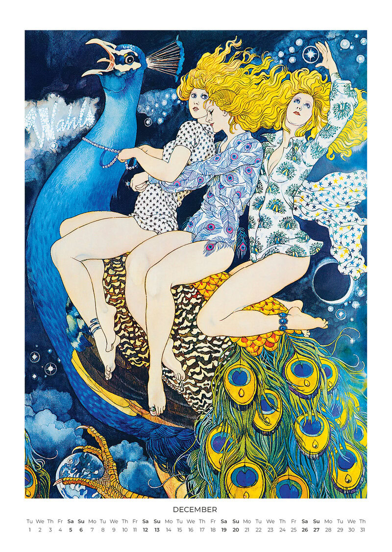 2026 Jane Bark Collection Calendar