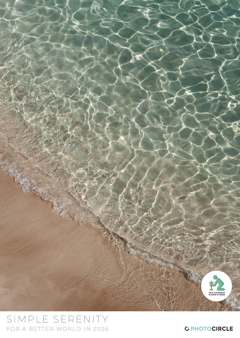 2026 Simple Serenity Calendar