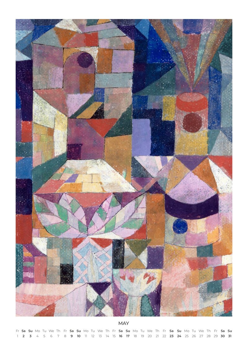 2026 Paul Klee Art Calendar