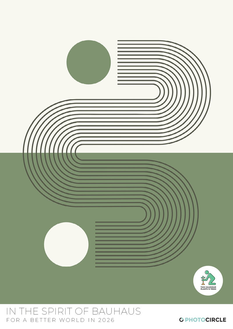 In the Spirit of Bauhaus Kalender 2026
