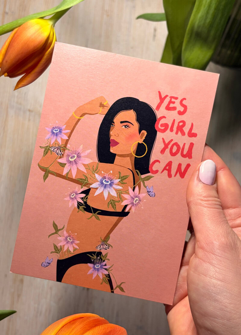 Postcard set - Strong Women Postkartenset