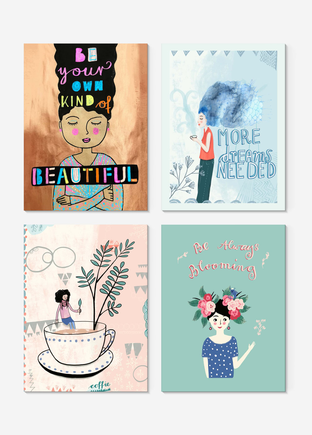 Postcard set - Flow Your Life Postkartenset