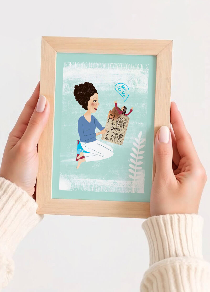 Postcard set - Flow Your Life Postkartenset