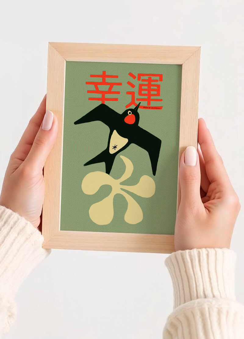 Postcard set - Nip Pop Mini Art Prints Postkartenset