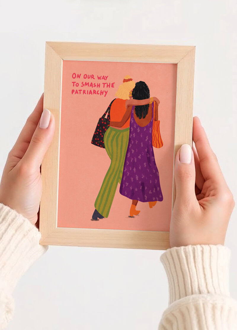 Postcard set - Strong Women Grow & Bloom Postkartenset