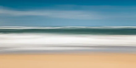 Tarde en el Mar del Norte, Dinamarca – Arte mural de Holger Nimtz en formato póster o impresión sobre vidrio acrílico