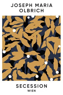 'Joseph Maria Olbrich 2 - Secession Wien' – Wandkunst van Florent Bodart als poster of acrylglasprint