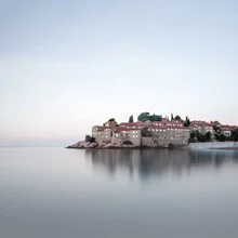 Sveti Stefan, Montenegro – wandkunst van Christian Janik als poster of acrylglasprint