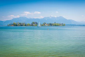 Frühling am Chiemsee - fotokunst von Martin Wasilewski