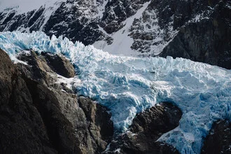 Glacier in Patagonia - Fineart photography by Lina Jakobi