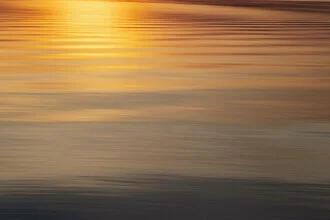 Sunset golden blurred - Fineart photography by Nadja Jacke