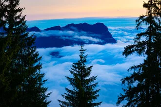 Berge und Watte - fotokunst von Martin Wasilewski