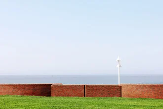 The sea behind the wall - Fineart photography by Manuela Deigert