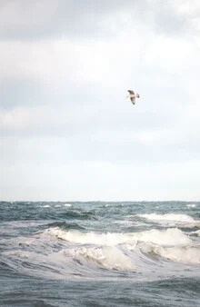 Sturm über der Ostsee - fotokunst von Nils Steiner