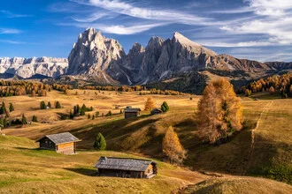 Autumn Colours on Seiser Alm in South Tyrol - Fineart photography by Achim Thomae