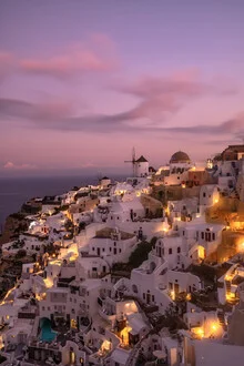 Sunset on Santorini Island Greece - Fineart photography by Achim Thomae