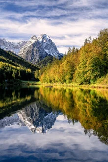 Herbst am Riessersee - fotokunst von Achim Thomae