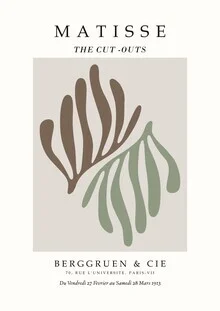 'Henri Matisse - The Cut Outs - Papiers Découpés' – Wall Art by Art Classics as Poster or Acrylic Glass Print
