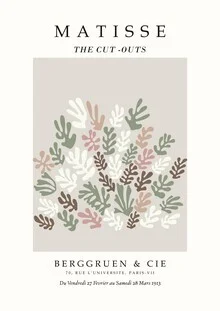 Wandbild 'The Cut-Outs Henri Matisse Poster' – Kunst von Art Classics als Poster oder Acrylglasbild