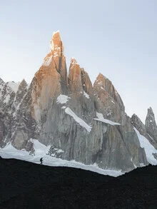 Cerro Torre, Argentinien, Argentinien – Fotokunst von Reiner Hofer als Poster oder Acrylglasbild