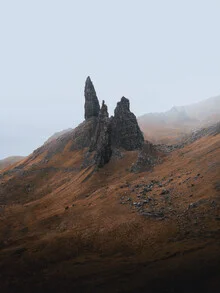 Old Man of Storr, Schottland, Großbritannien – Fotokunst von Reiner Hofer als Poster oder Acrylglasbild