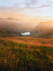 Seealpsee, Deutschland, Deutschland – Fotokunst von Reiner Hofer als Poster oder Acrylglasbild